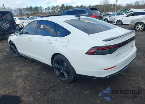 2025 Honda Accord Hybrid Sport-L z USA, uszkodzony, nr VIN 1HGCY2F71SA019208